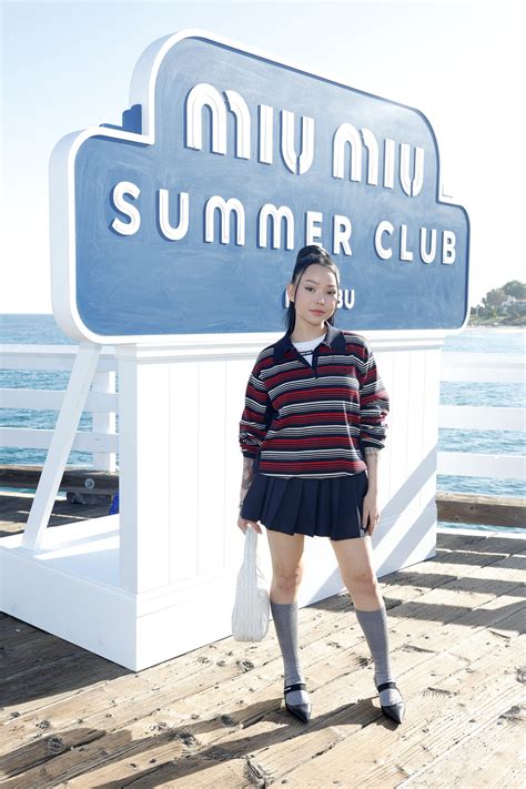 Relive the atmosphere of the Miu Miu Summer Club Malibu 